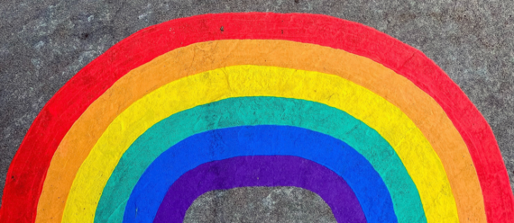 Painted-Rainbow-Banner