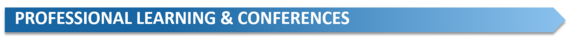 Professional Learning and Conferences