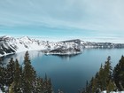 Winter at Crater Lake NP