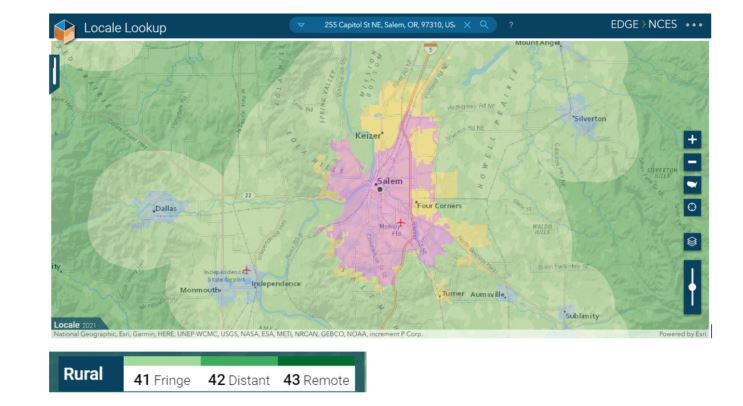 NCES Locale Locator