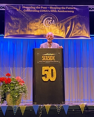 Photo of man giving a speech