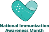 Immunization Awareness month logo