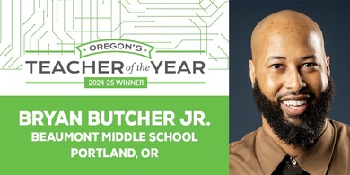 2024-25 Oregon Teacher of the Year 2