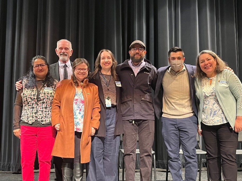 Group photo of diverse people