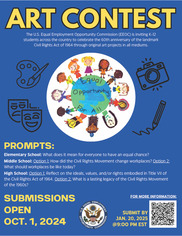 flyer civil rights act art contest