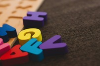 3-D alphabet letters 