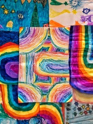 rainbow drawings