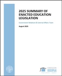 2025 Legislative Summary Cover