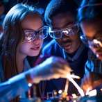 Science Class with Students