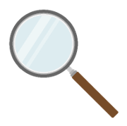 Illustration of magnifying glass