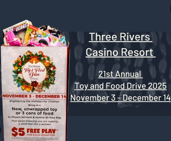 Three Rivers toy and food drive