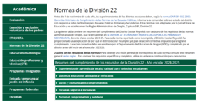 Screenshot of Reynold SD's translated webpage/report