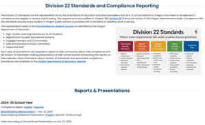 Eugene 4J Division 22 Webpage