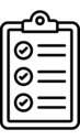 Clipboard checklist icon