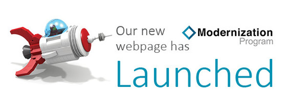 Rocket webpage launch graphic