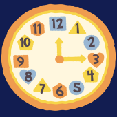 face of clock with hands at 12 and 3