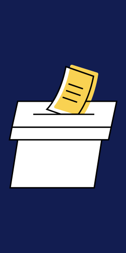 ballot box graphic