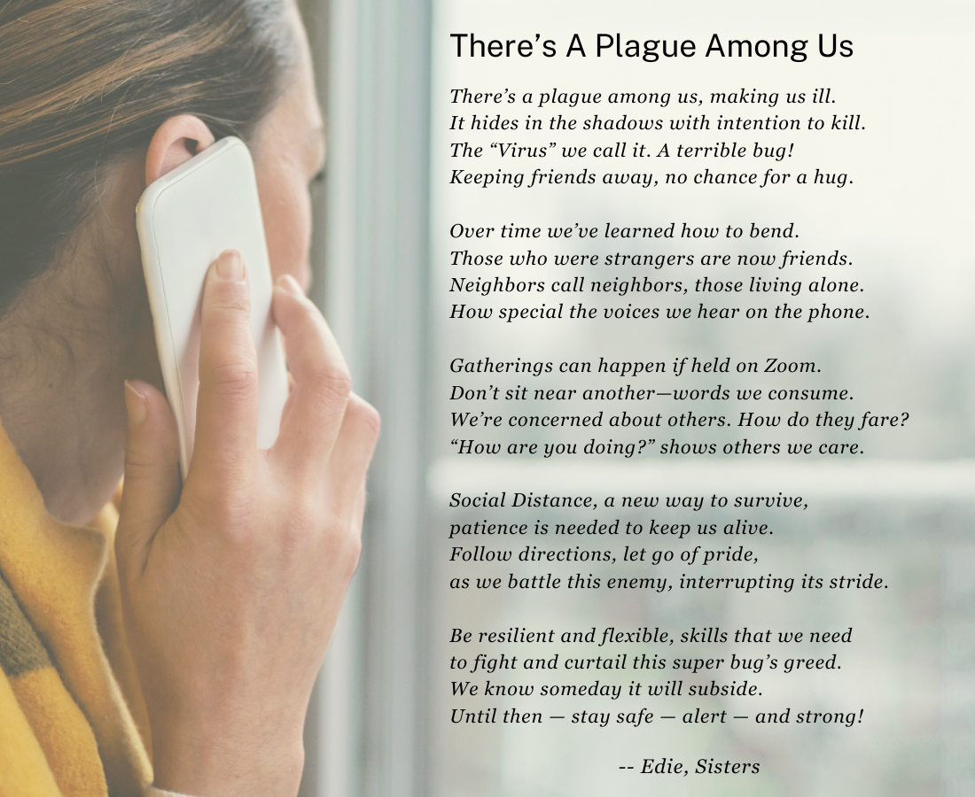 poem titled There's a Plague Among Us