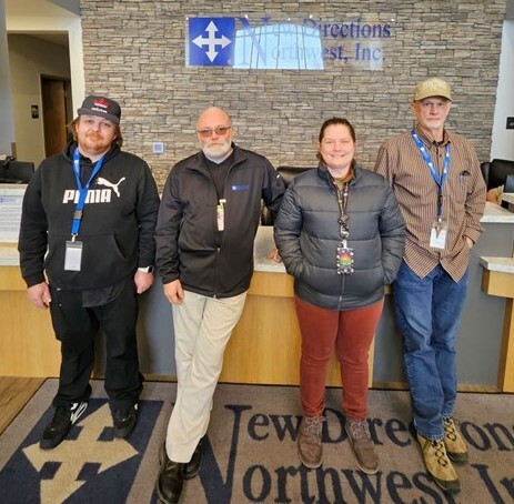 photo of peer support team at New Directions Northwest