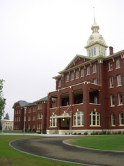 OSH Museum entrance (Kirkbride building)