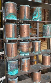 Cooper canisters at the OSH Cremains Memorial