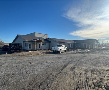 Photo of the construction site