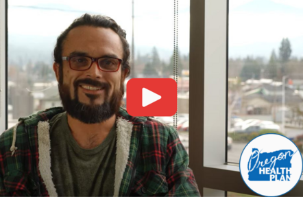 video screen shot of a man speaking to the camera