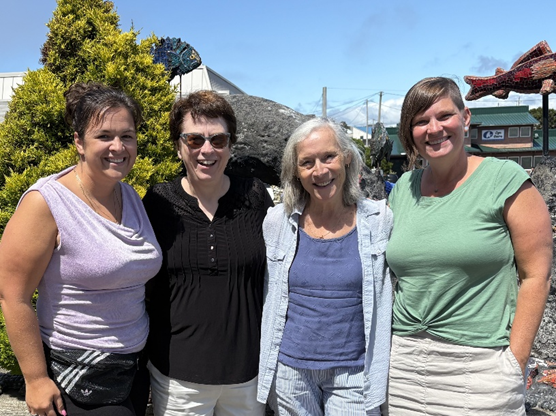 CFBH staff with incoming and outgoing InterCommunity Health Network behavioral health managers