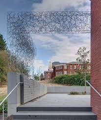 Photo of Oregon State Hospital's Cremains Memorial: featuring one of many public art pieces