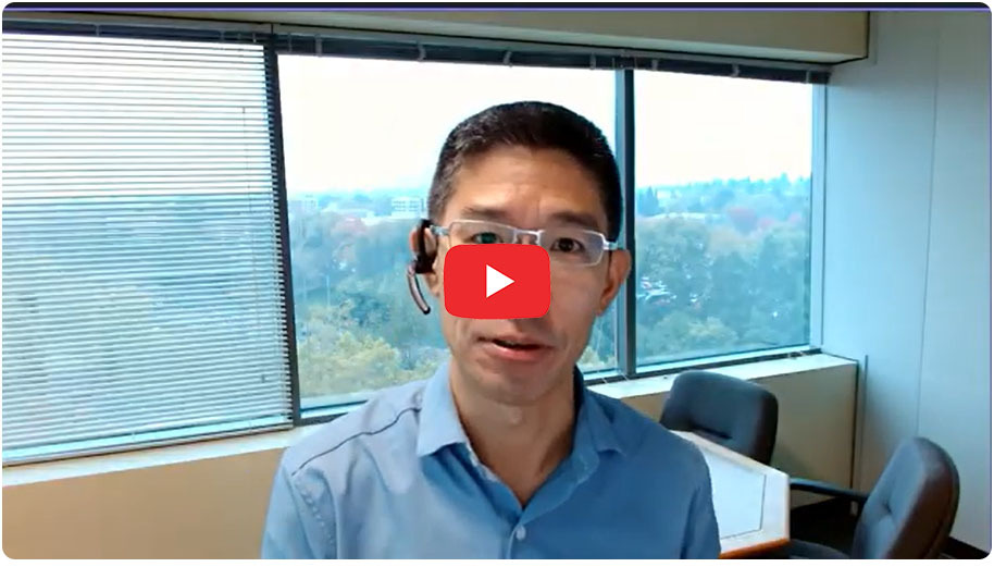 Screen capture of YouTube video of OHA Medical Director of Communicable Disease and Immunizations Howard Chiou discussing measles detection