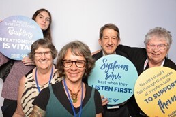 Principles to Outcome-Driven Practice (P2ODP) project leaders Chloe Arneson, Vera Stoulil, Charley Downing, Robert Lieberman and Nancy Pierce