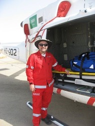 Aaron McCord in uniform