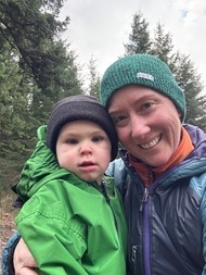 Abby Morris and son (SERV-OR Manager and MRC State Coordinator)