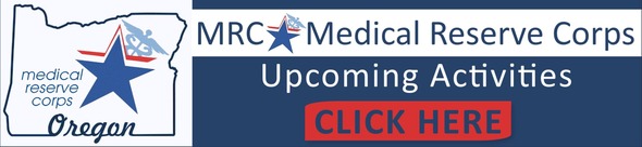 Oregon MRC Upcoming Activities Banner