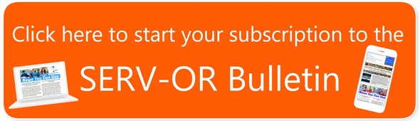 SERV-OR Bulletin Subscription Banner - Orange