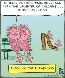 E coli comic