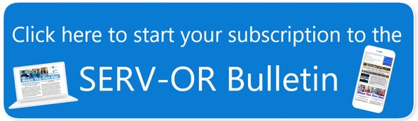 SERV-OR Bulletin Subscription Banner (Blue)
