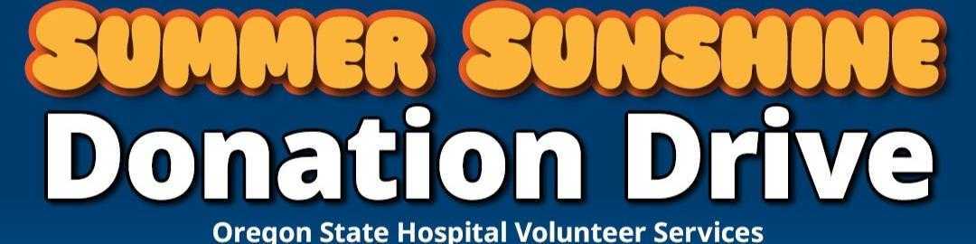 OSH Summer Sunshine Donation Drive banner