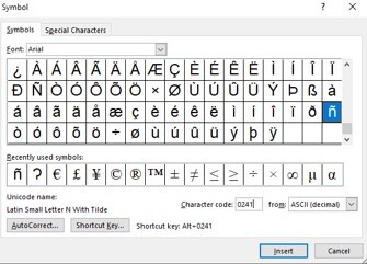 Special Char. 2 9/2026