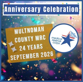 Medical Reserve Corps (MRC) Anniversaries - August2026 Edition