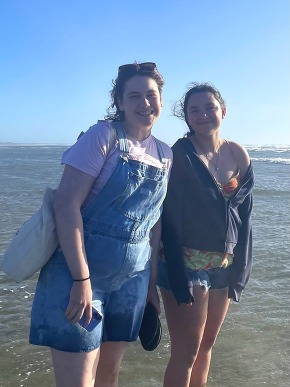 SERV-OR Intern - Gabbie Hemmelman and friend