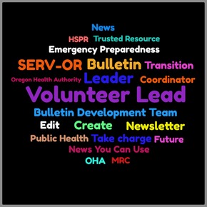 SERV-OR Bulletin Word Cloud