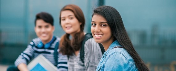 wide photo - 3 students