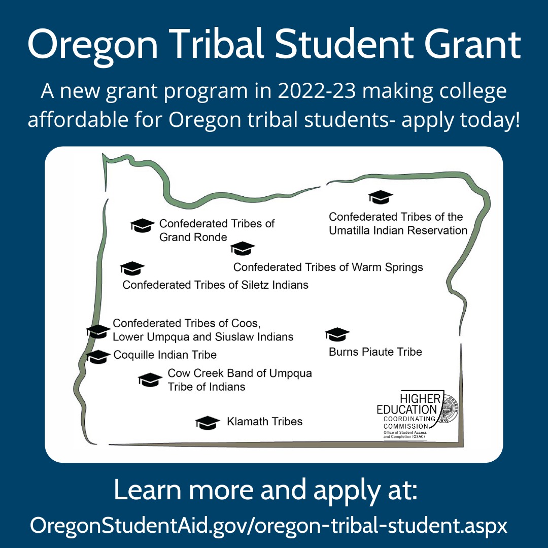 Oregon Tribal Student Grant image