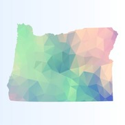 Map of Oregon