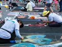 La Strada dei Pastelli Chalk Art Festival