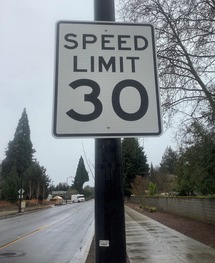 Jackson School Road Speed Limit