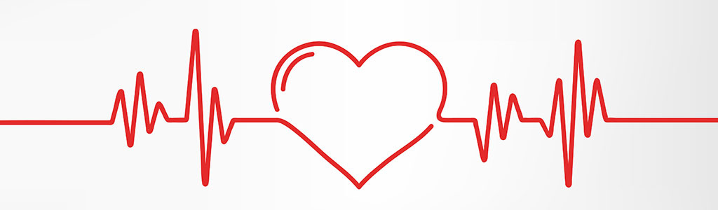 Heart and heart monitor lines