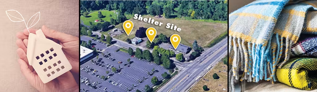 Year-Round Shelter site near Winco & Dairy Creek Park