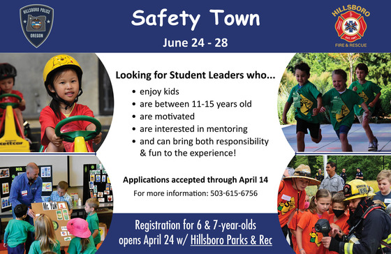 Safety Town Recruitment and Camp
